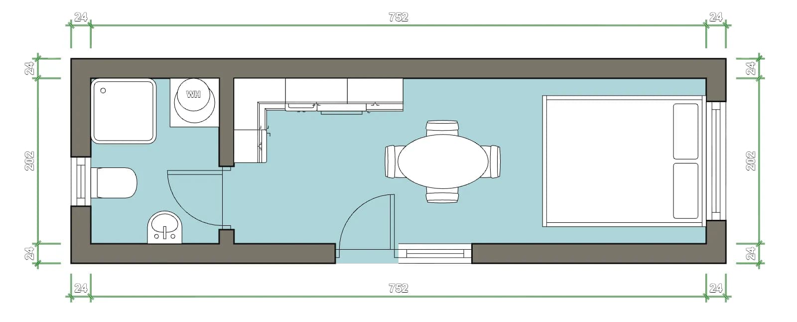 Plan 1 — Aura 20 Compacte