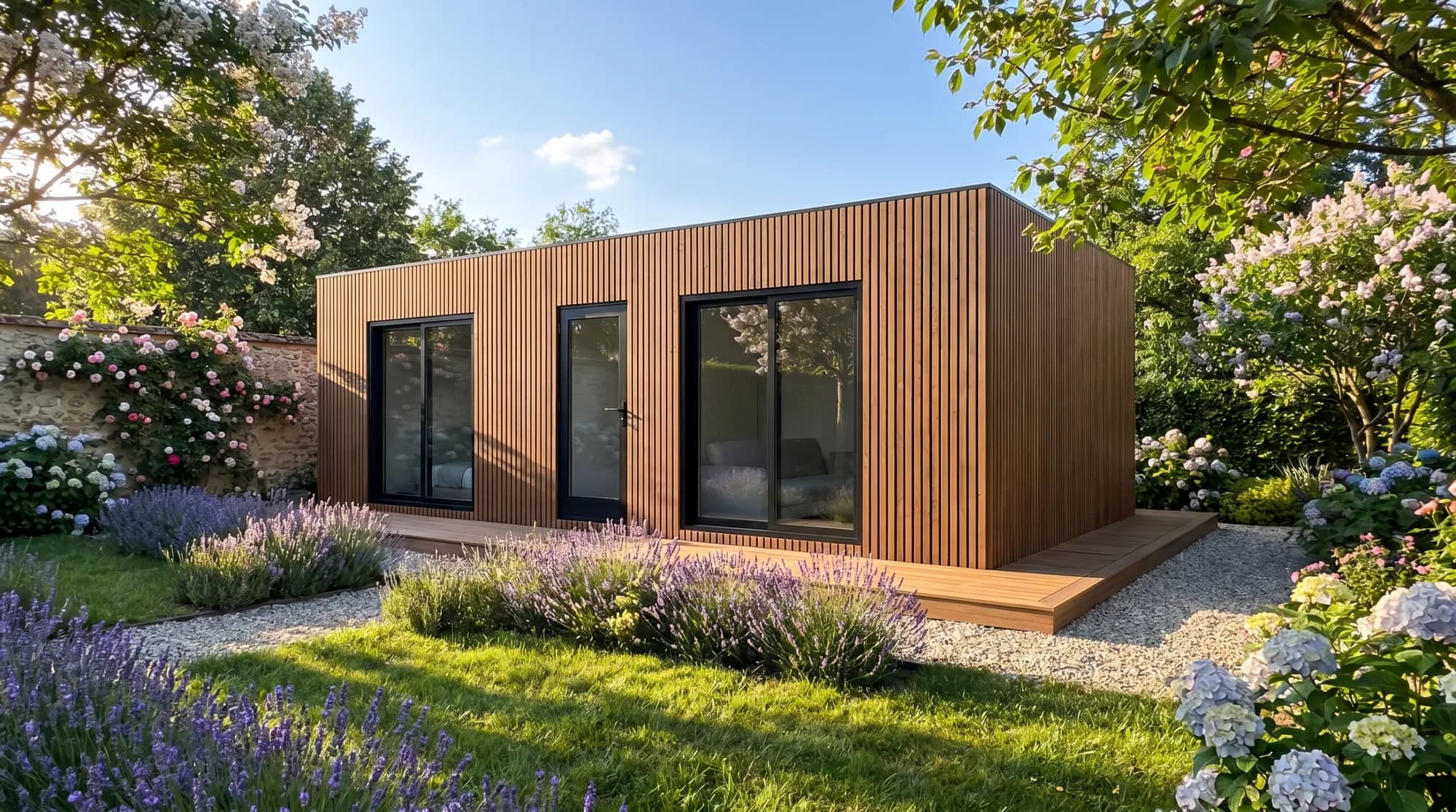 Aura 40 — Maison modulaire bois 40 m²