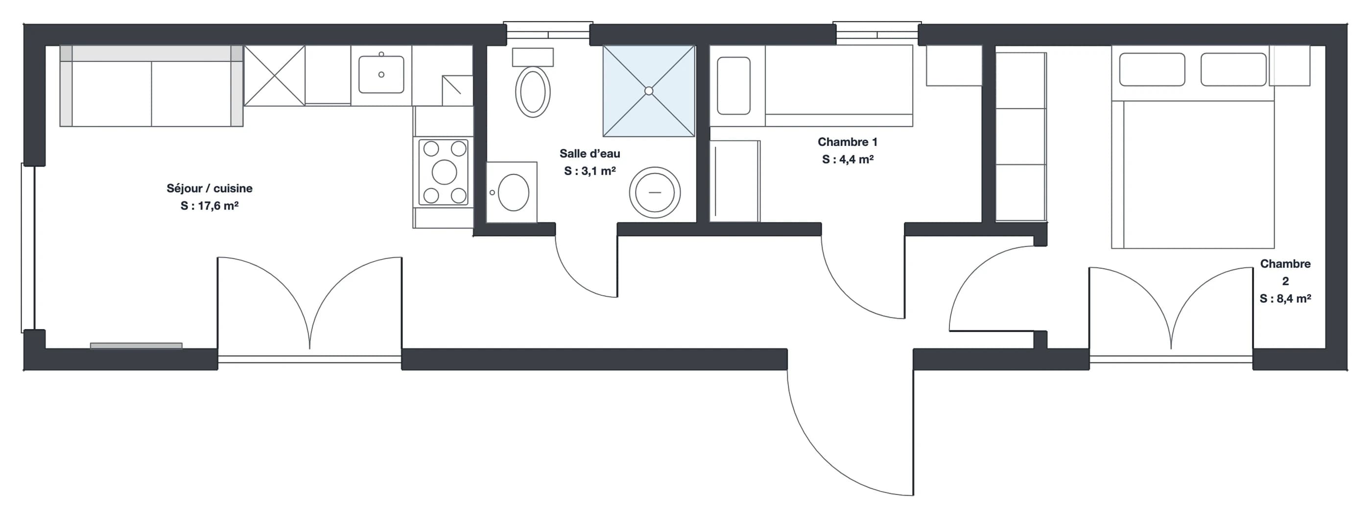 Plan 1 — Électre 45