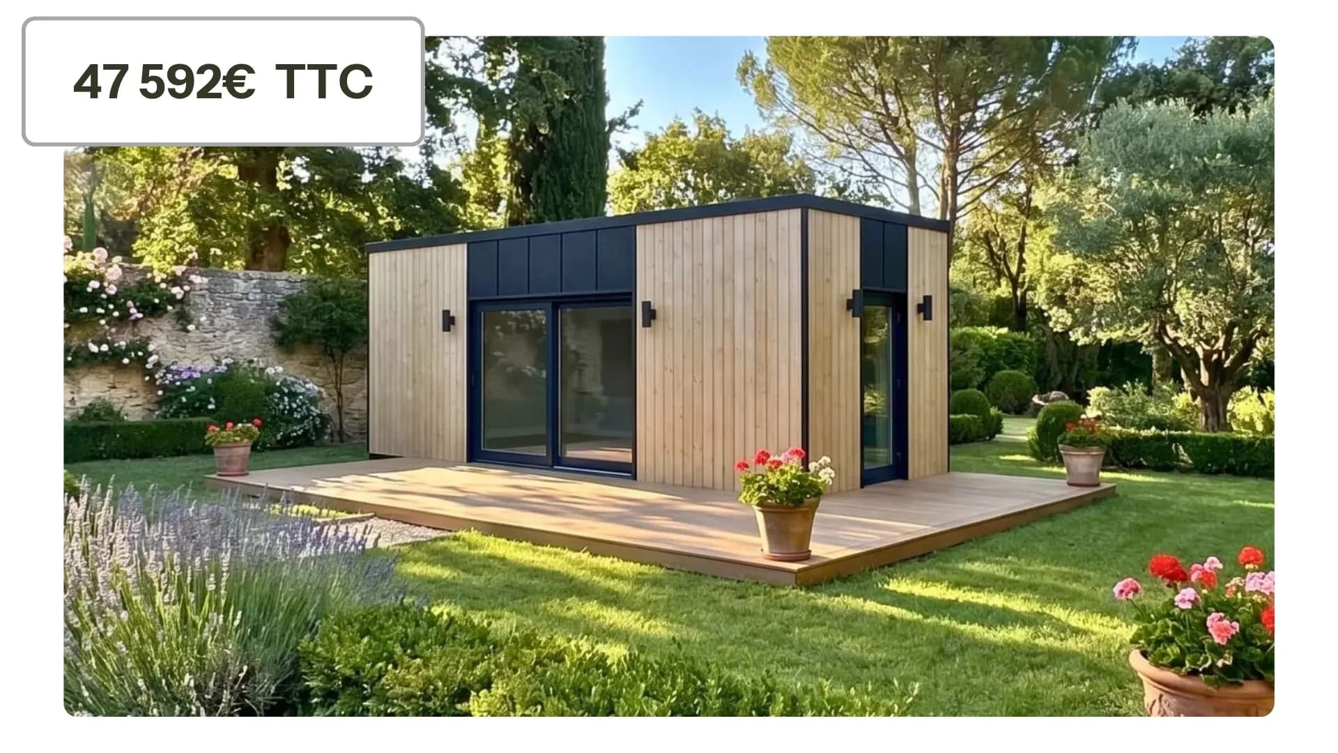 Studio de jardin Residale